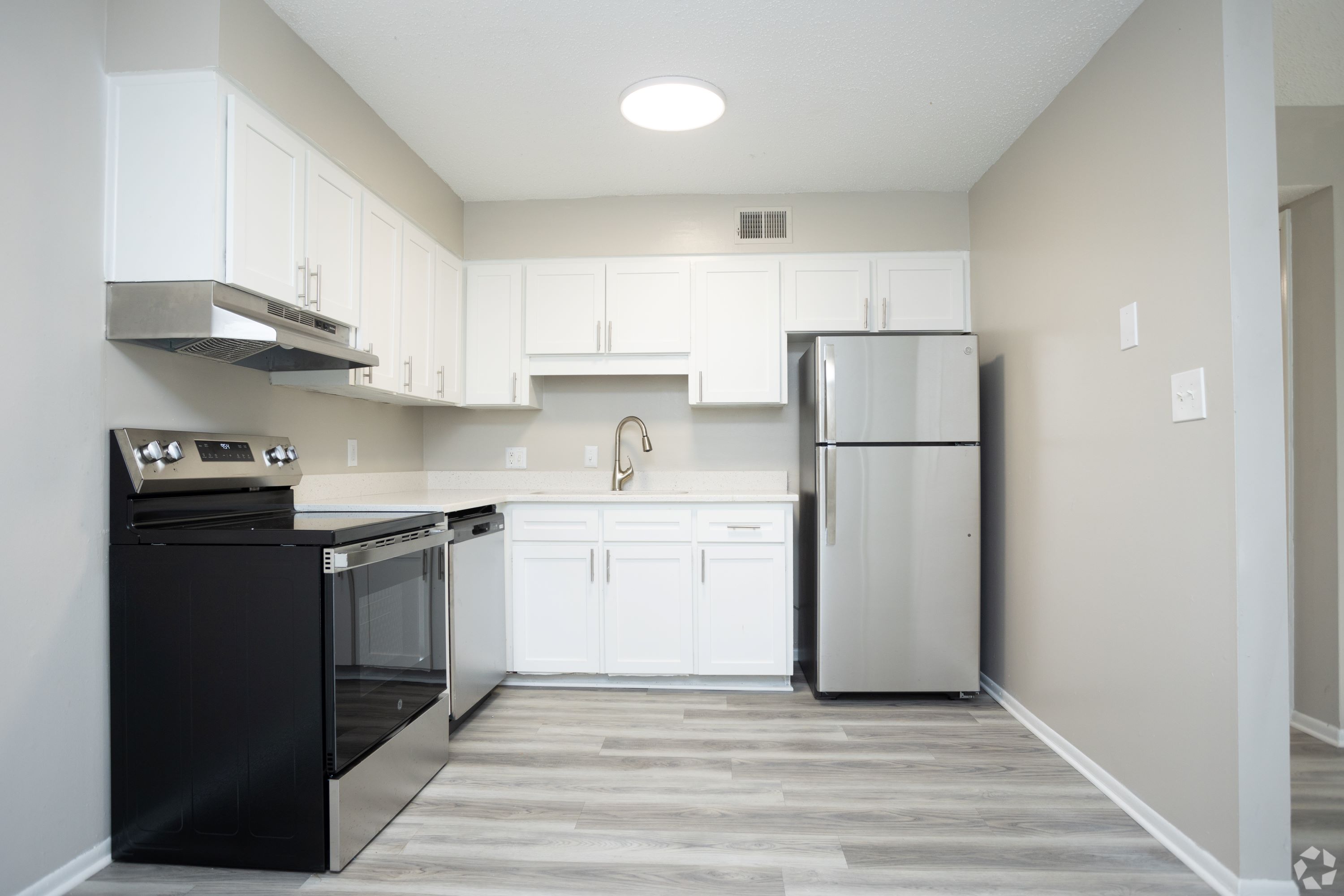 kitchen view at Hidden Park located in Spartanburg, SC